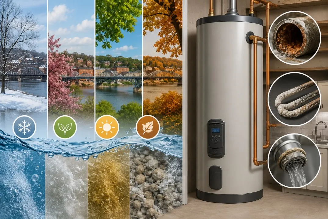 Why Seasonal Water Quality Changes Can Affect Water Heater Performance in Dubuque, IA, Homes
