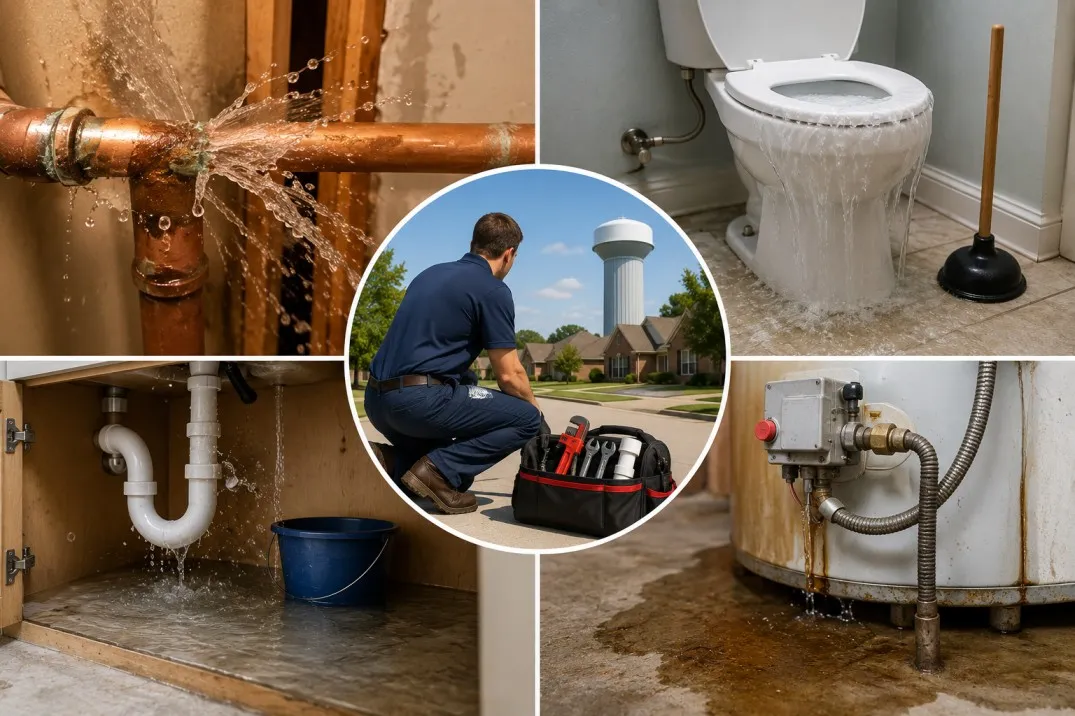 The Most Common Plumbing Emergencies in Richardson, TX and What Causes Them