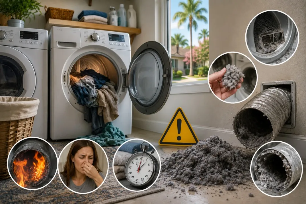 The Overlooked Household Warning Signs That Point To Dryer Vent Cleaning In Pasco, FL