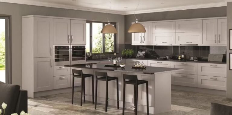 Modern Angled Kitchen Island the hottest design trends